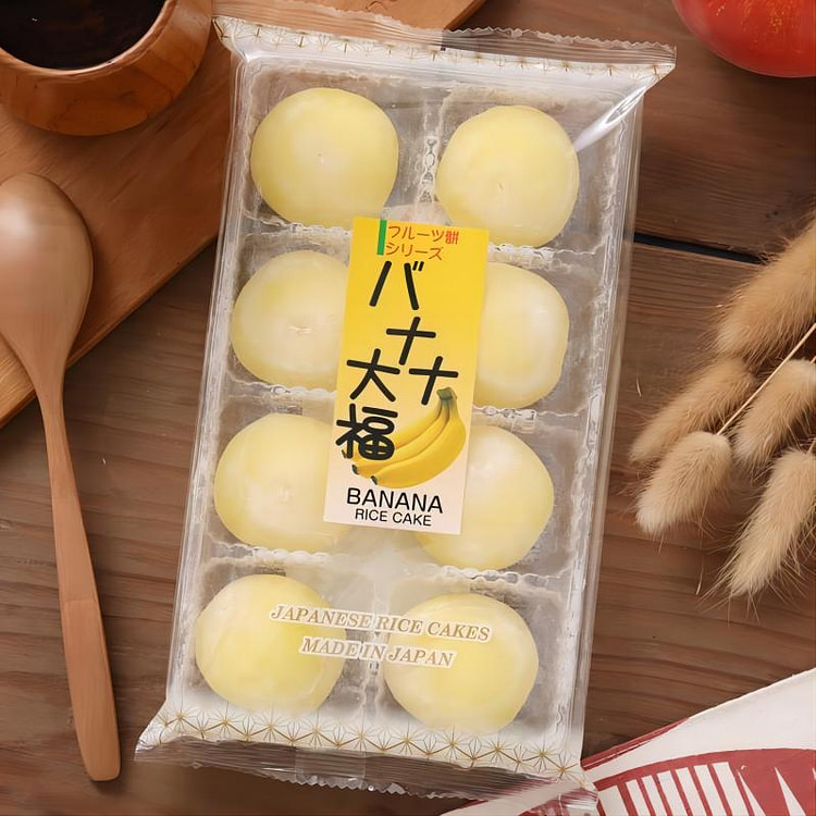 Japanese Fruits Daifuku Mochi Banana Flavor 220g