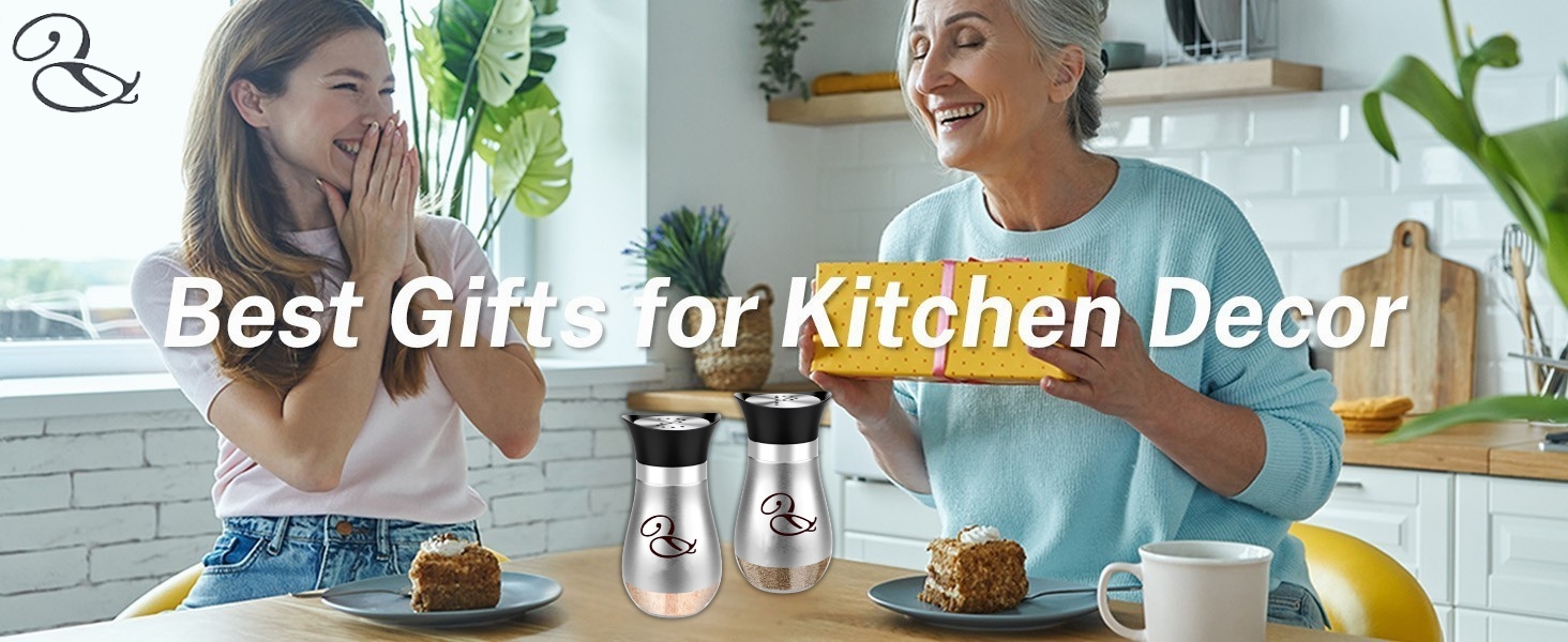 BBQ spice shakers, refillable glass shakers, stainless steel spice jars, compact seasoning jars