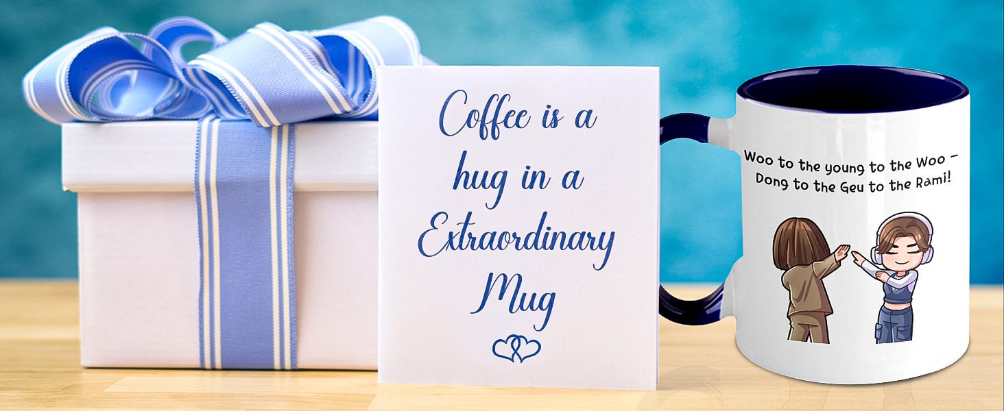  Coffee Mug - Travel Mug - Korean Drama Smart Mug - Smart Coffee Mug - K Drama Mug for Coffee