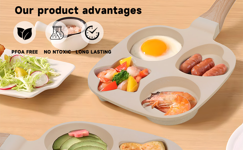 4-Cup Nonstick Omelet Pan