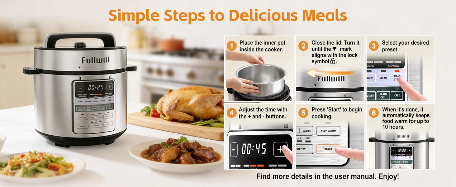 送給媽媽的禮物 家用廚房電器 最佳壓力鍋 2026 新款 Instant Pot
