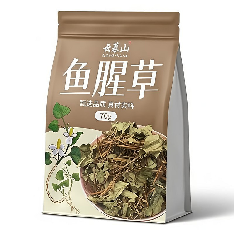 Yunmu Dried Houttuynia Fish Root Sulfur-Free 70 g