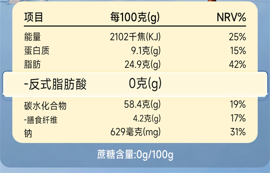 【中国直邮】比比赞  黑麦海盐苏打饼干饱腹代餐梳打小零食小吃休闲食品   400g/盒