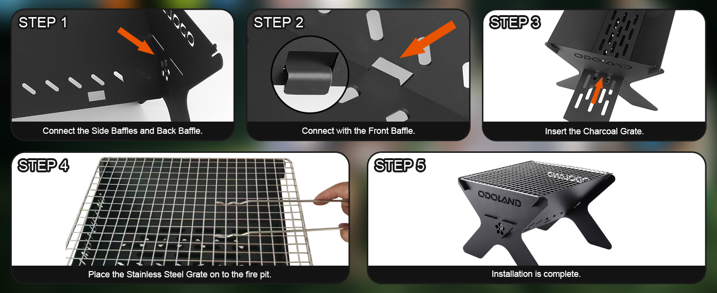 Camping Campfire Grill