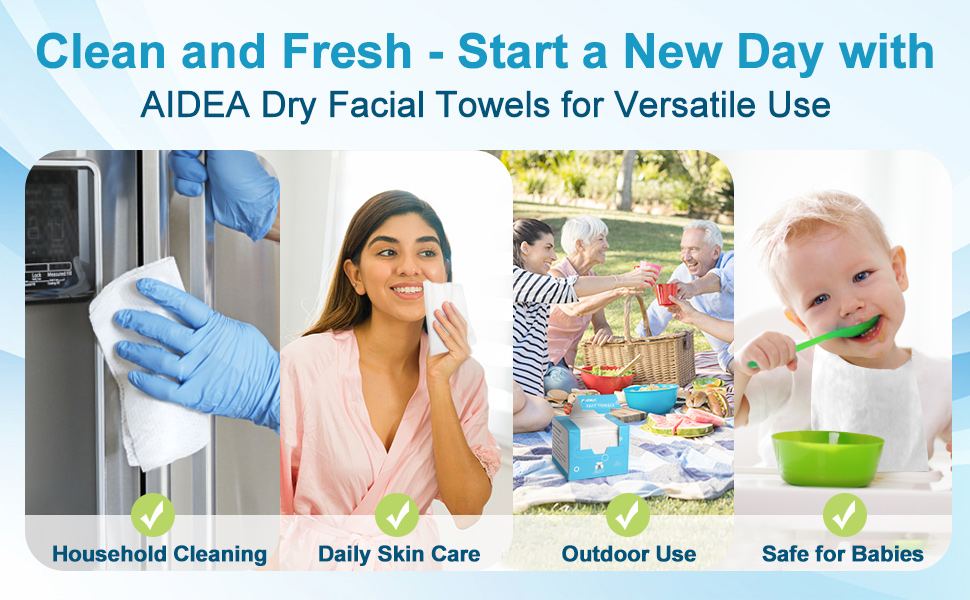 Multi-purposed Facial Towels