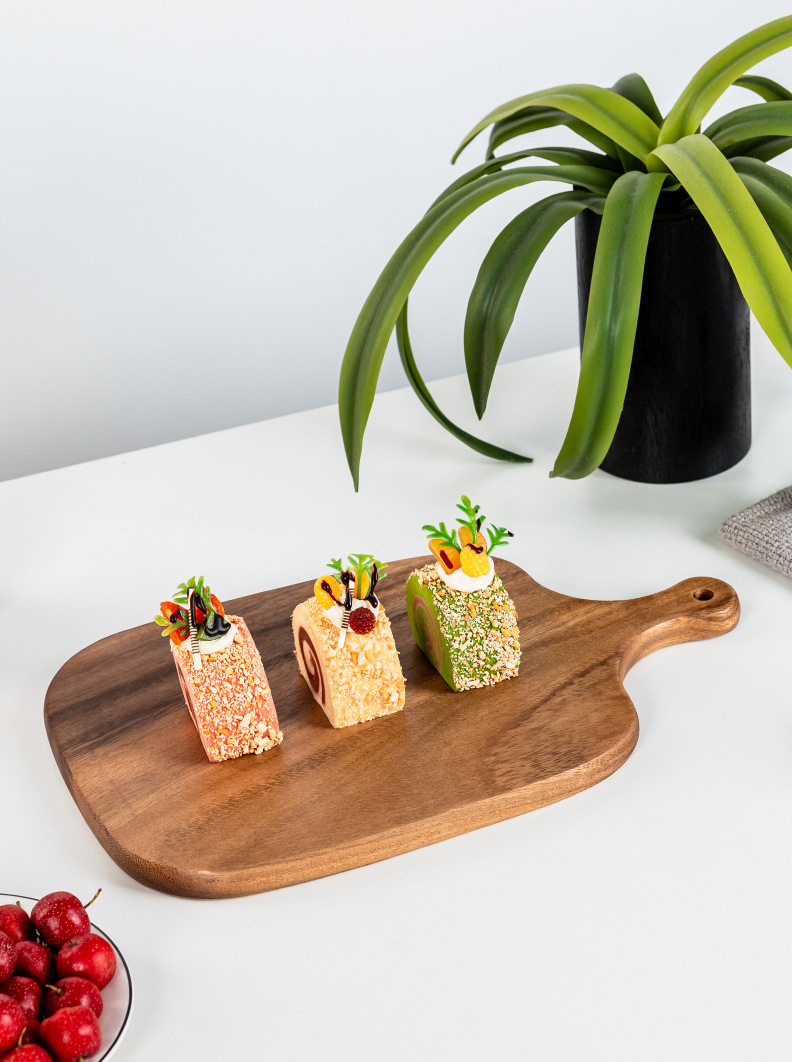 Muji-style Wood Cutting Board 27cm