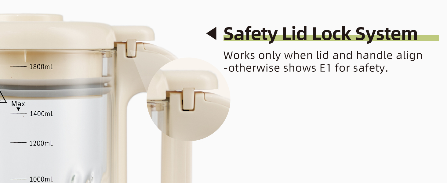 Safety lid lock system