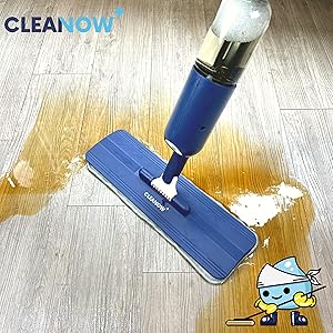 cleanow spray n shine spraymop 地板清洁拖把,清洁效率高
