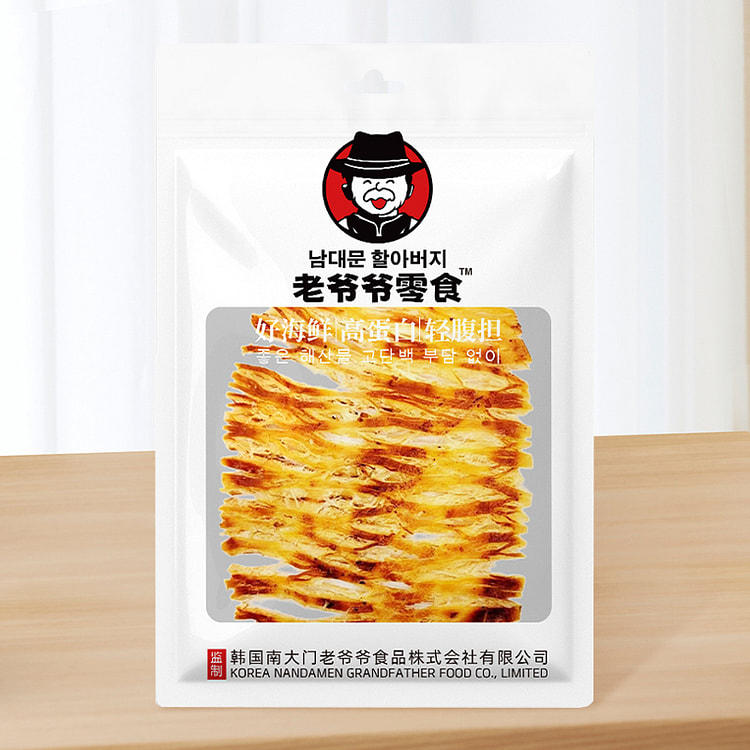 韩国南大门老爷爷 烤鱿鱼片40g