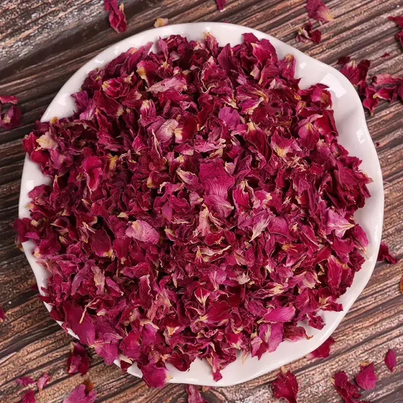 奢华干花混合，适用于茶叶和diy创作 – 桂花、红玫瑰花瓣和茉莉花，用于香薰和清新茶饮 商品详情 1