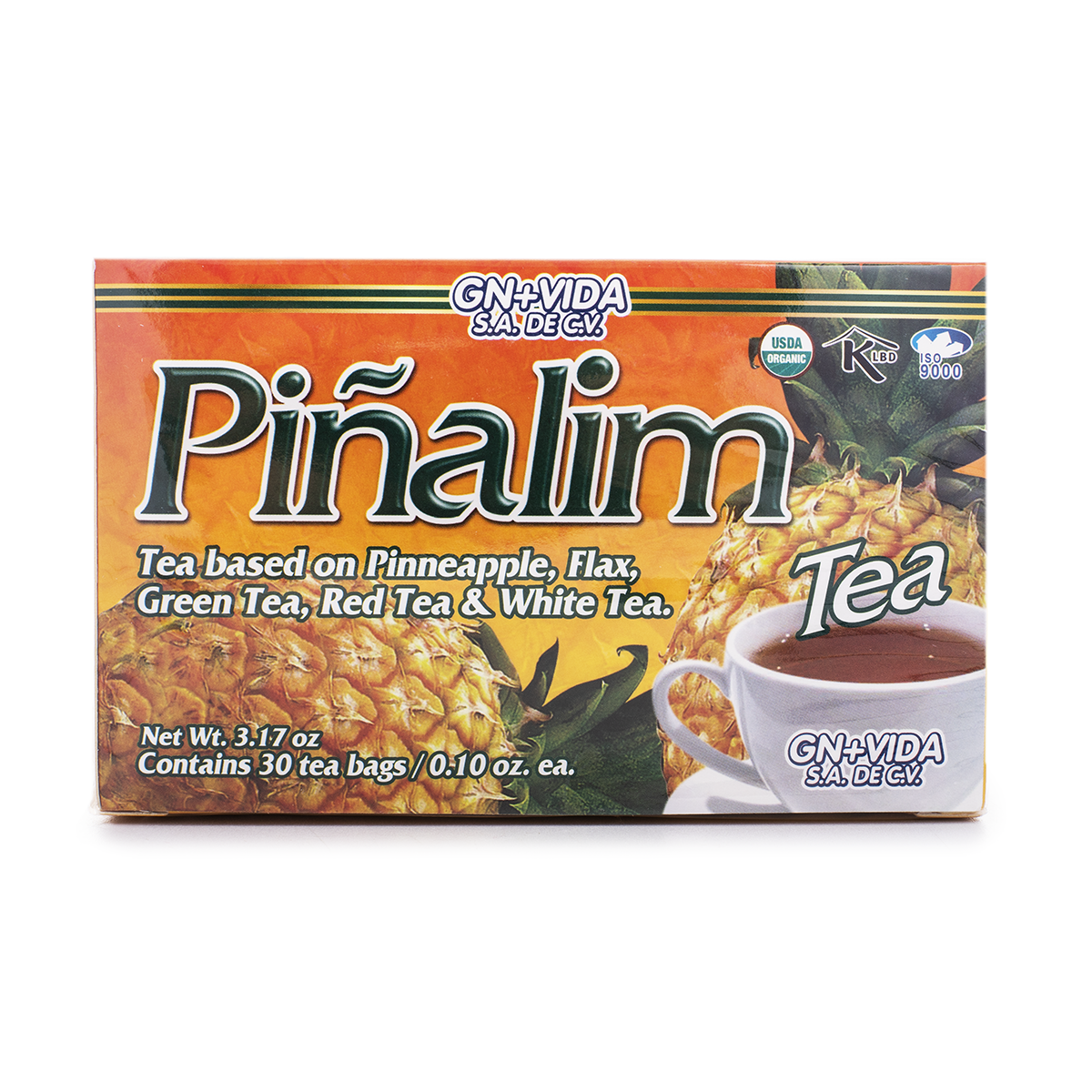 รับ Piñalim Dietary Supplement Tea, Pineapple and Flax จัดส่ง | Weee ...
