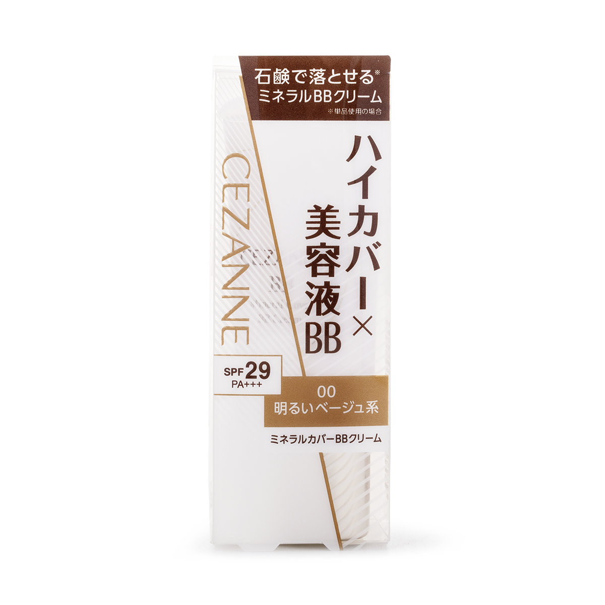 Get Cezanne Mineral Cover BB Cream Foundation SPF29/PA+++ #00