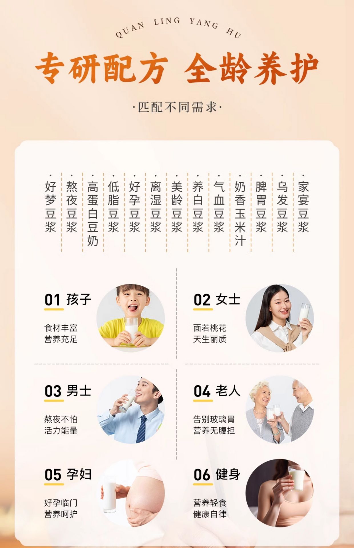 Soymilk Mix for Late Nights- [Calming & Soothing]Nutritious Breakfas 10 bags 700g