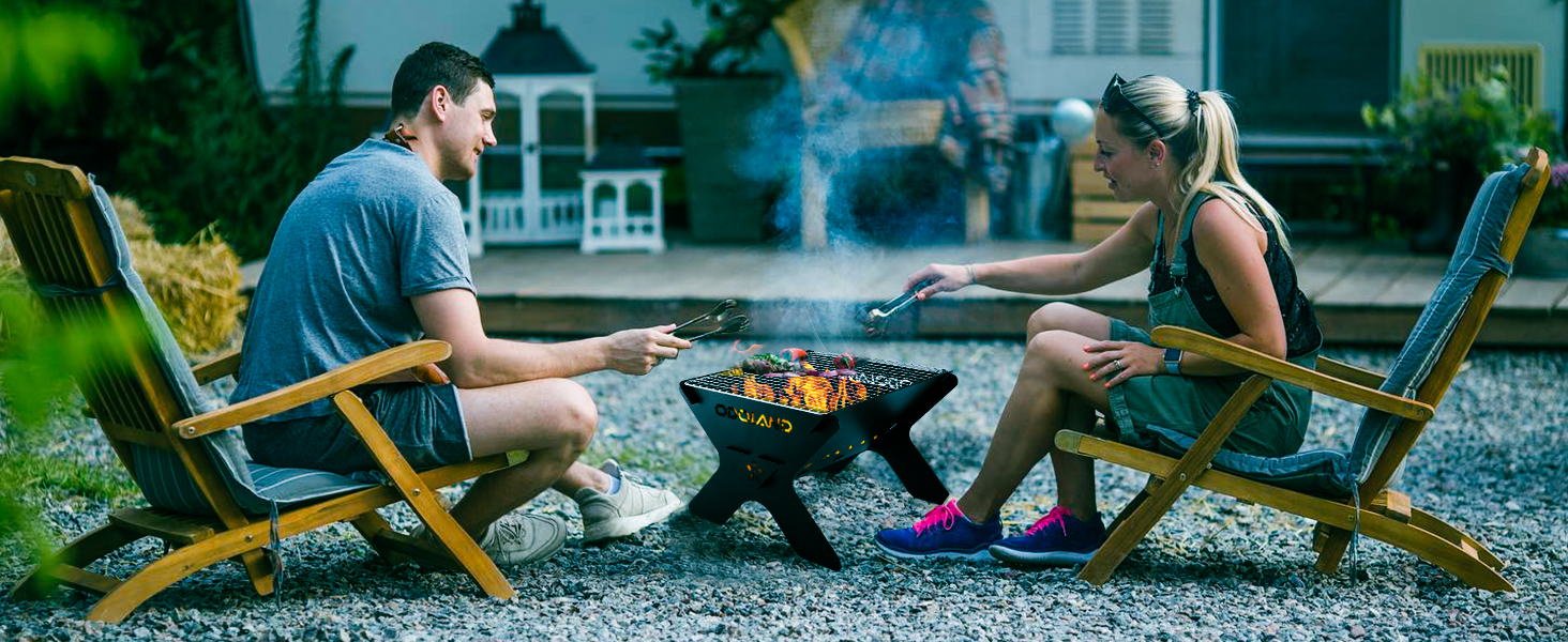 Camping Campfire Grill