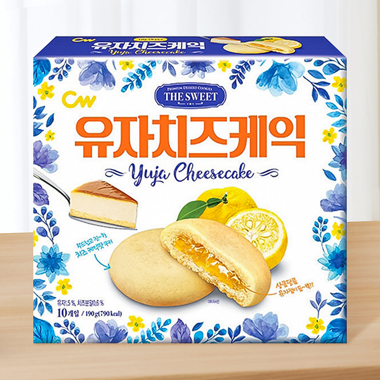 韩国青柚芝士蛋糕派190g