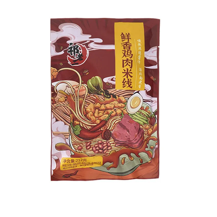 山西臨汾 鶏肉米線 鮮香鶏肉212g 212 グラム