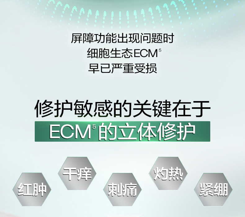 【中国直邮】 润百颜 白纱布次抛精华4.0 30支/盒【屏障受损泛红敏肌【张艺兴同款】华熙生物 ECM 根源修护 30 秒快速褪红 急救烂脸维稳