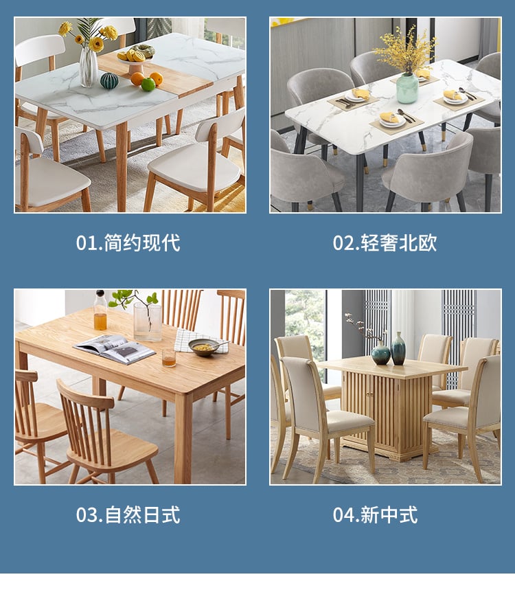 簡約圓形餐墊2件套--4件套（藍--咖）_12