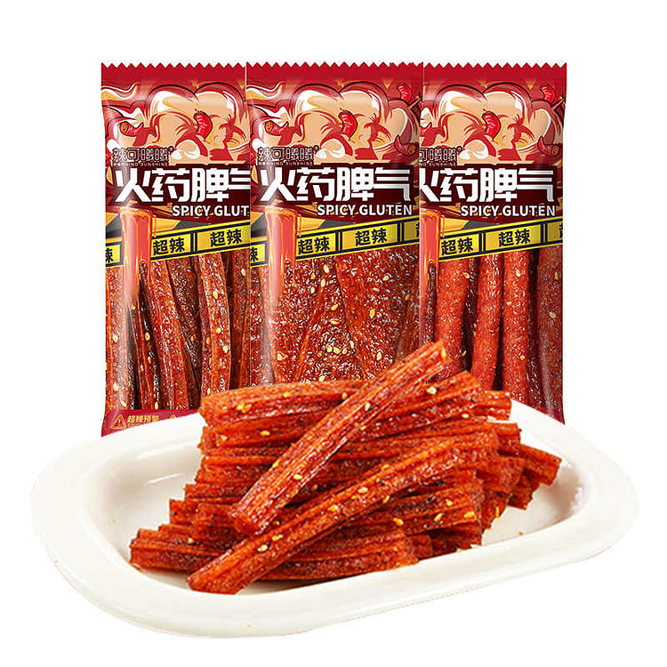 火药脾气爆辣辣条条+片+棒6包