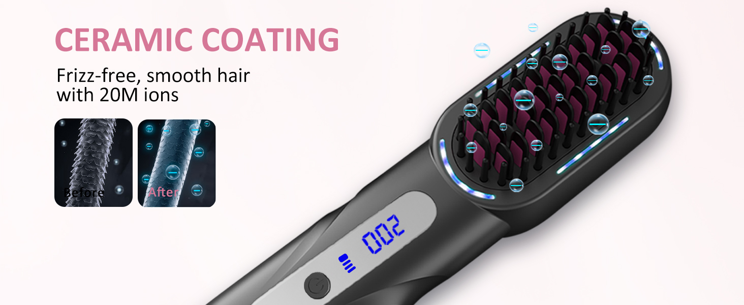 cordless hair straightener
