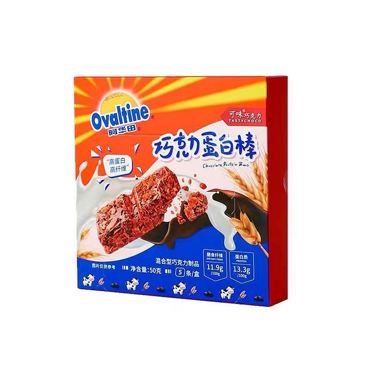阿华田巧克力蛋白棒5条 50g