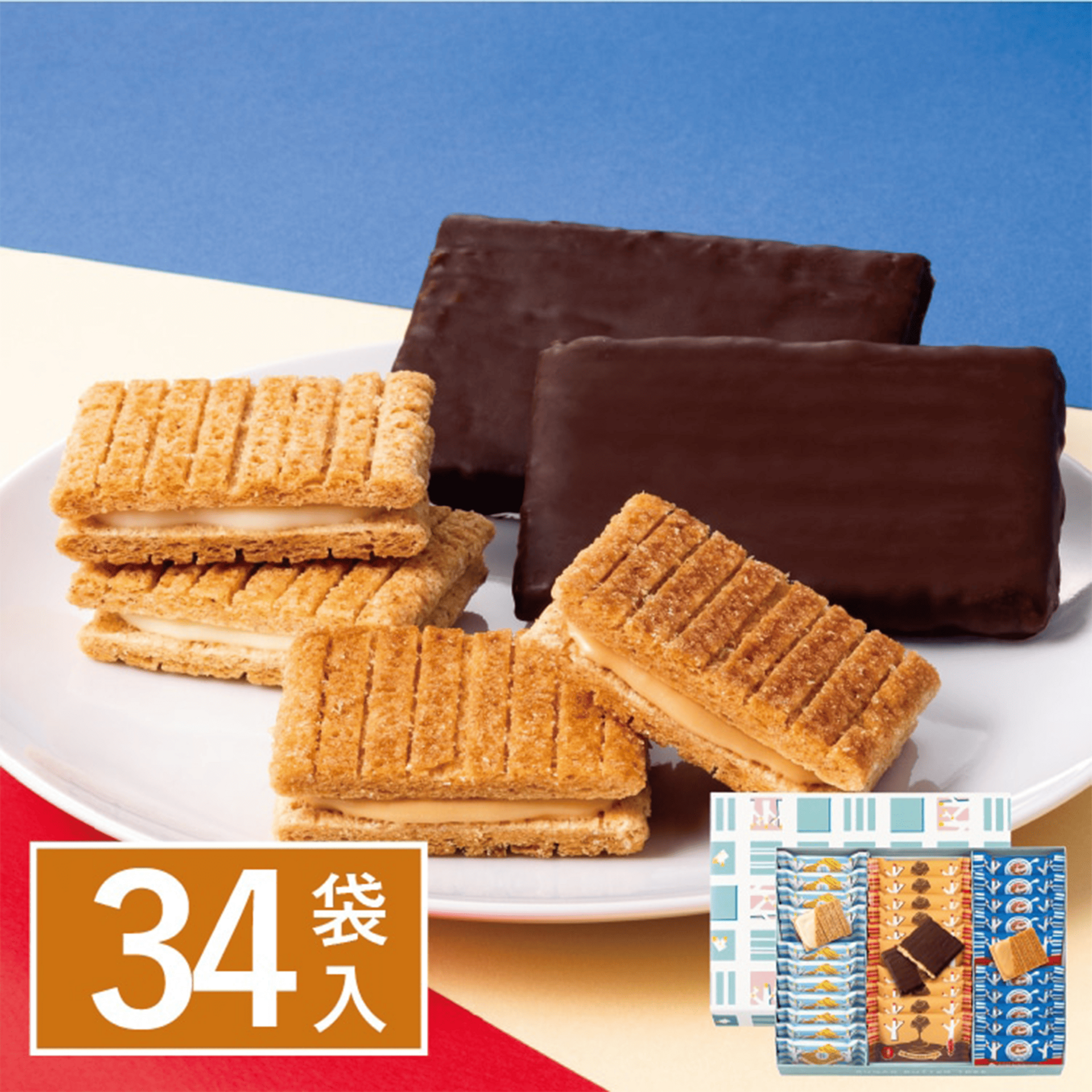シュガーバターの木 コレクション 34袋入 1 個 - Weee!