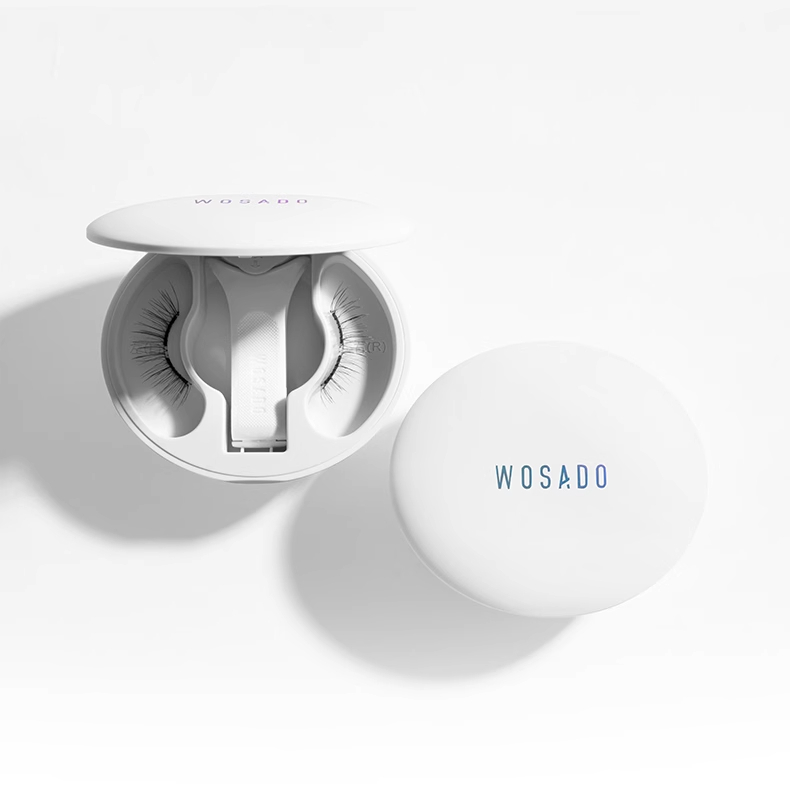 Soft Magnetic Eyelashes #Barbie Black 1PC (Free storage bag + lower eyelash sticker.)