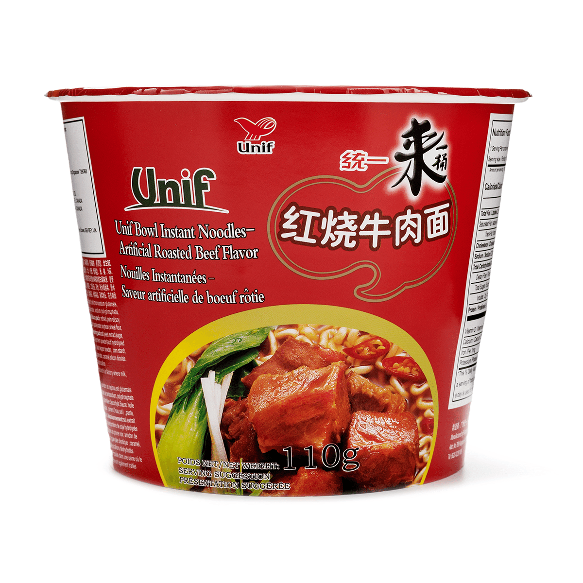 统一 来一桶 红烧牛肉面 110 克