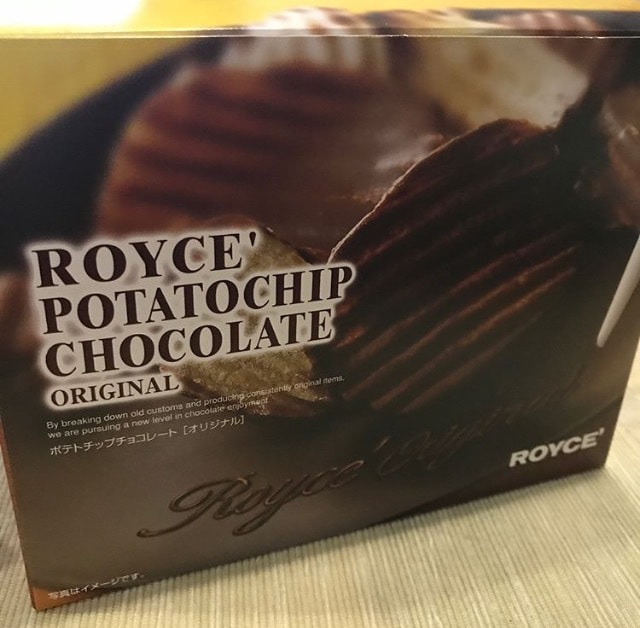 DHL直发【日本直邮】北海道名产 ROYCE原味巧克力薯片 190g