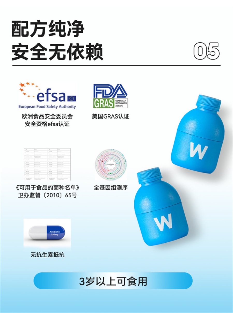 【中國直郵】萬益藍WonderLab  益生菌B420大人腸胃益生元凍乾粉  30瓶