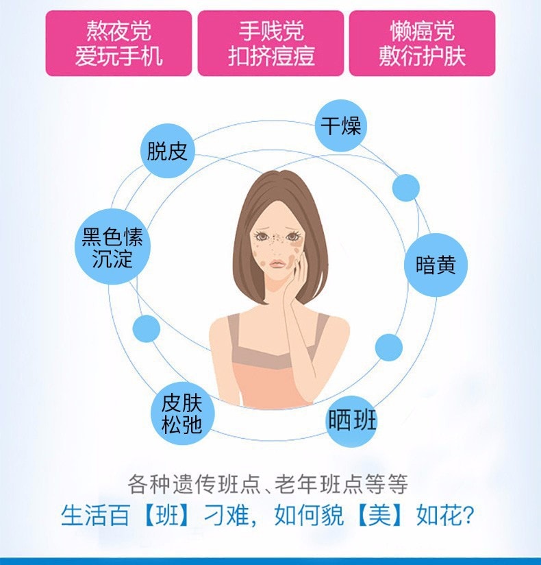 【日本直邮】小林制药 VC深层滋润保湿精华面霜淡化黑色素去雀斑黑斑晒斑淡去斑膏30g