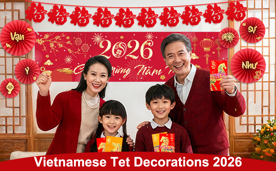 tet decorations vietnamese 2026