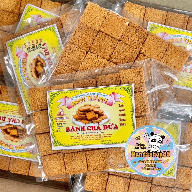 越南明城手工椰子味饼干20片一包 1 份