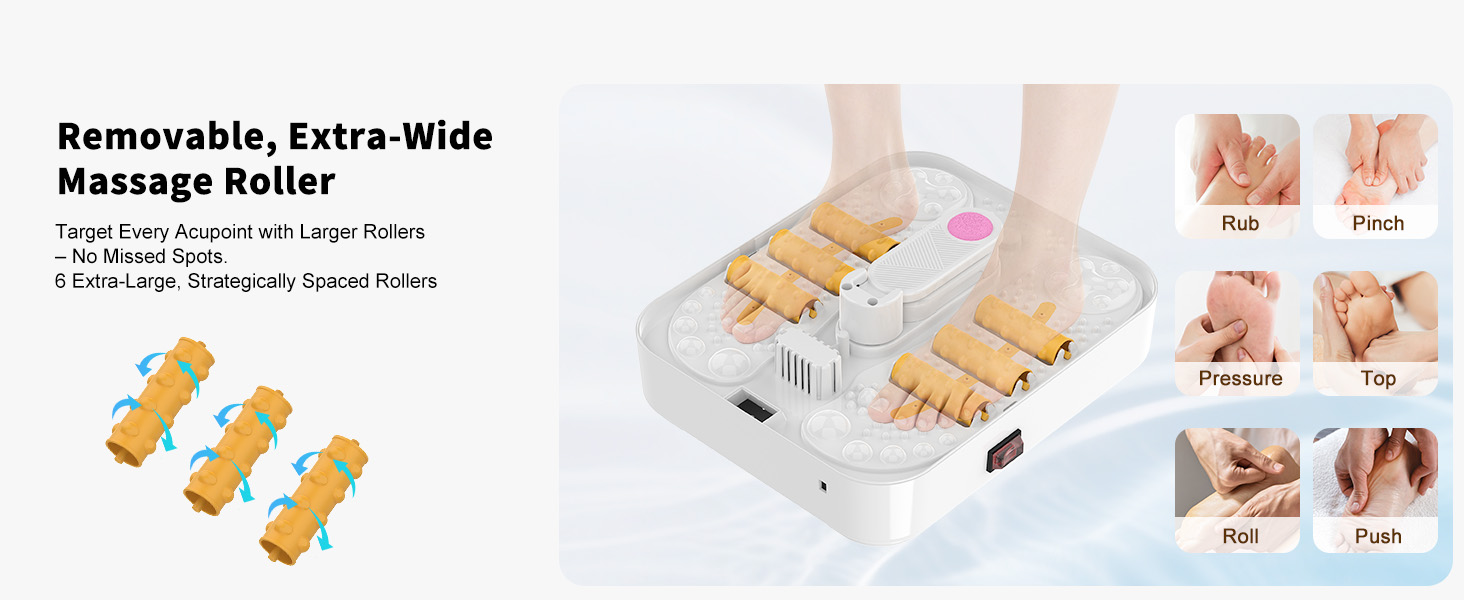 foot spa bath massager with heat