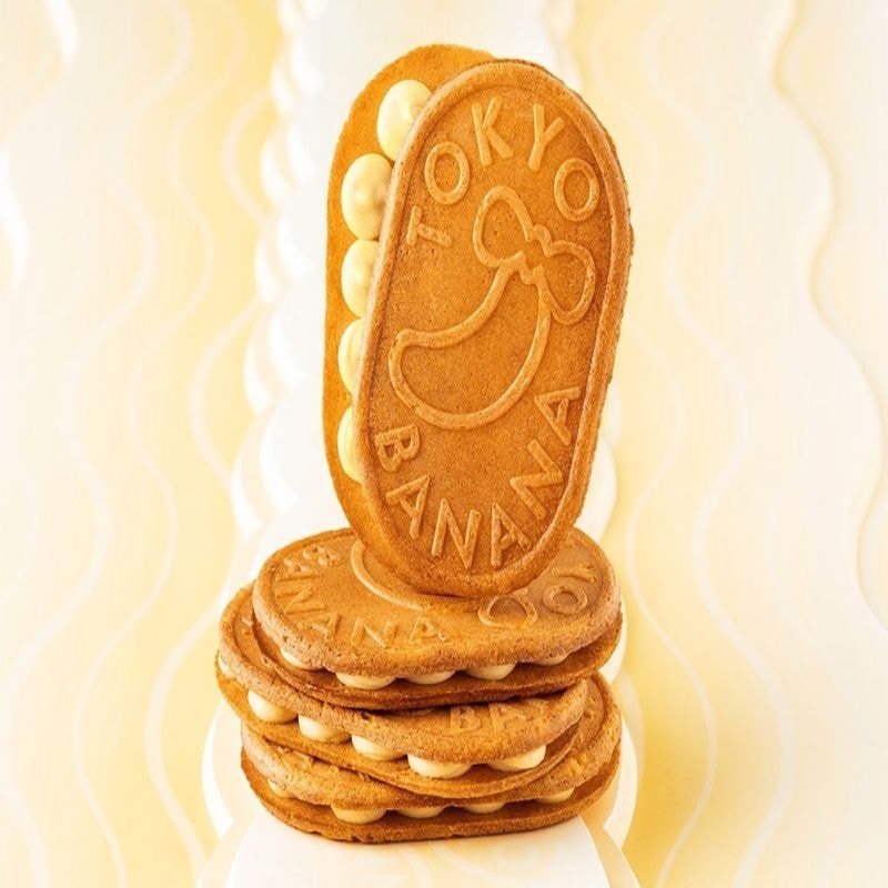 【日本直邮】日本 TOKYO BANANA 新品 牛奶夹心饼干 12枚入