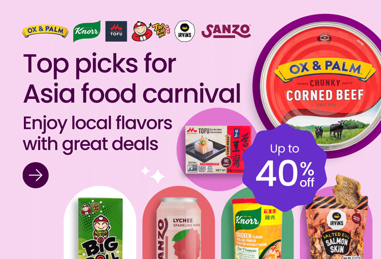 Top picks for Asia food carnival Enjoy local flavors with great deals
