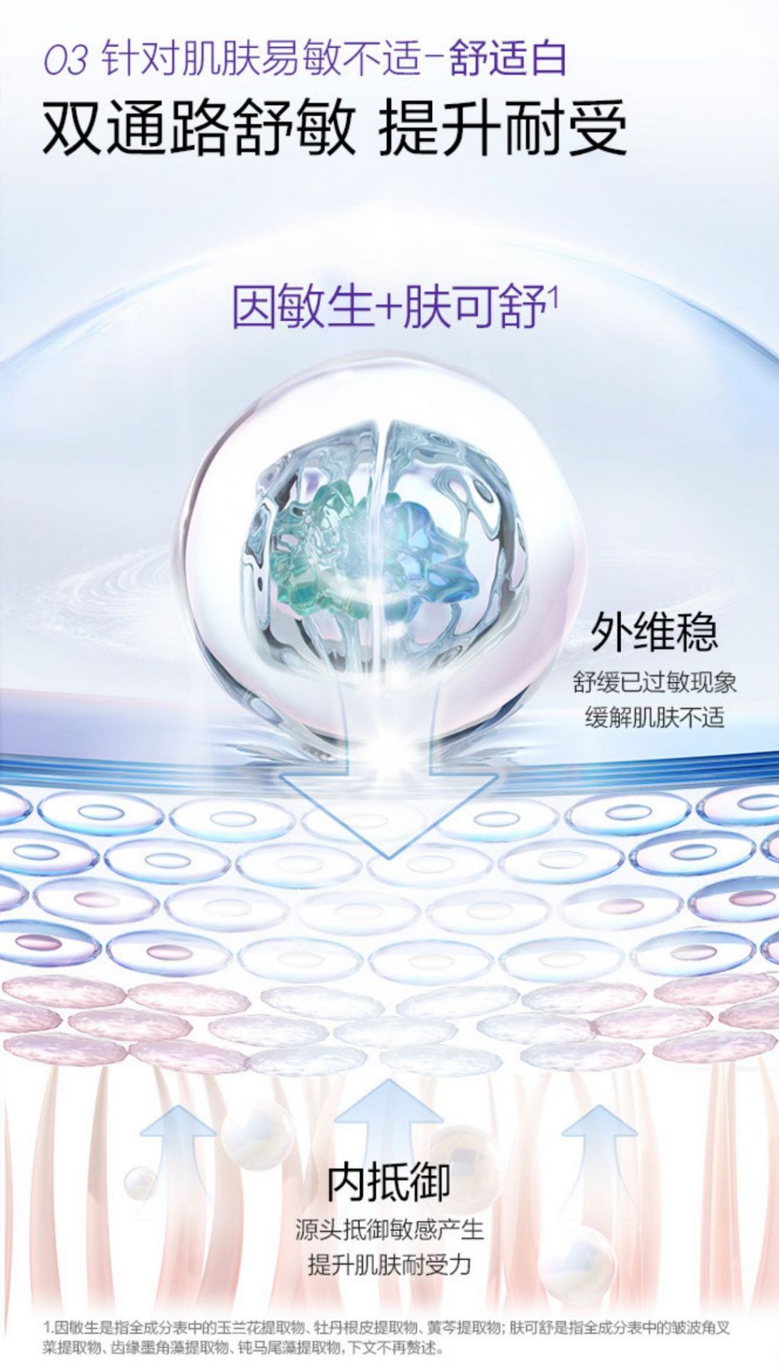 欧诗漫 安心小白管 美白淡斑次抛精华液 7天速变白 敏肌美白精华不反黑 1.2ml*15支