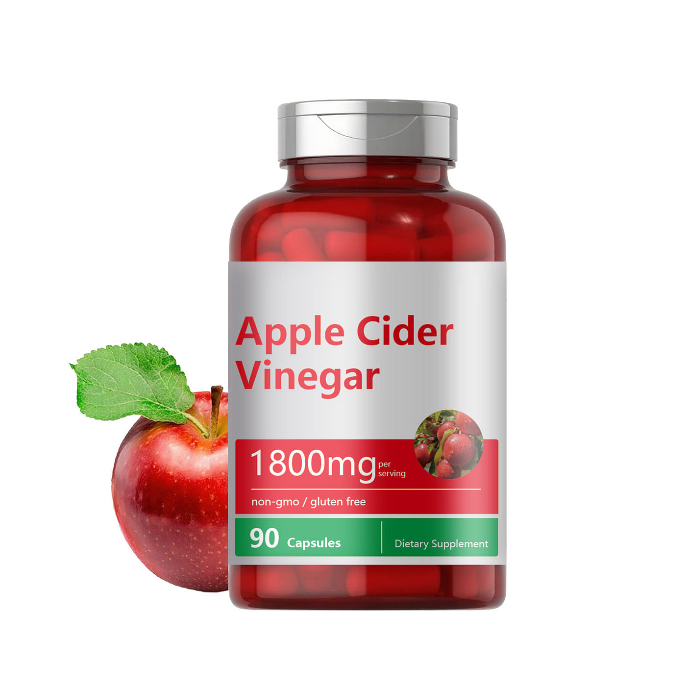 Apple Cider Vinegar Capsules 90ct 1 each