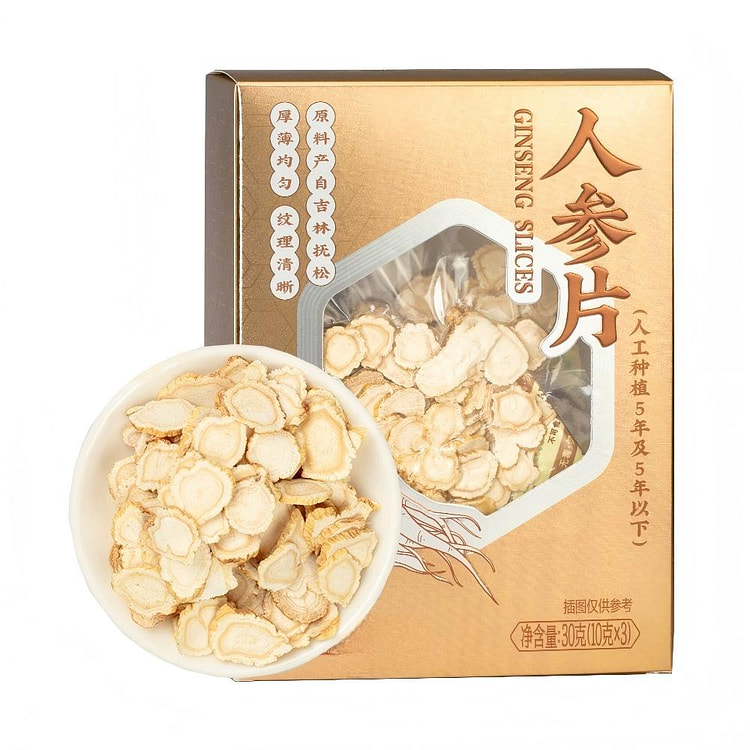 高麗人参片 元気補給30g 30 グラム
