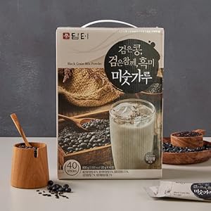 미숫가루 흑미