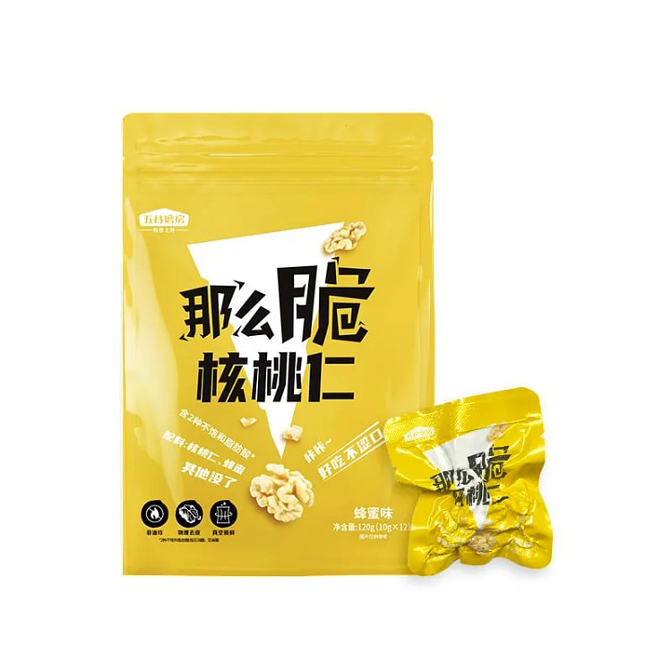 五谷磨房那么脆蜂蜜核桃仁120g 120 克