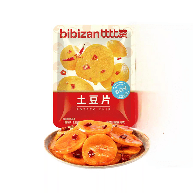 Bibizan Spicy Potato Chips 180g 180 g