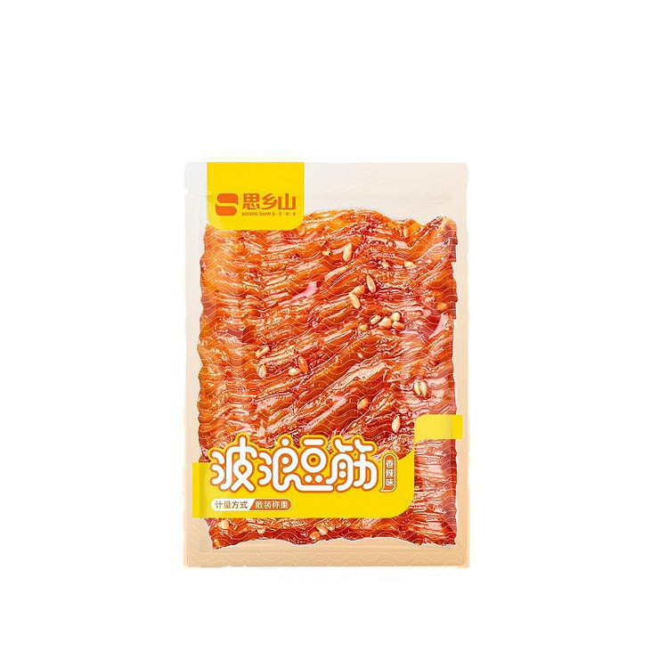Wavy Bean Curd Slices Spicy Flavor Popular Snacks 13.5 g