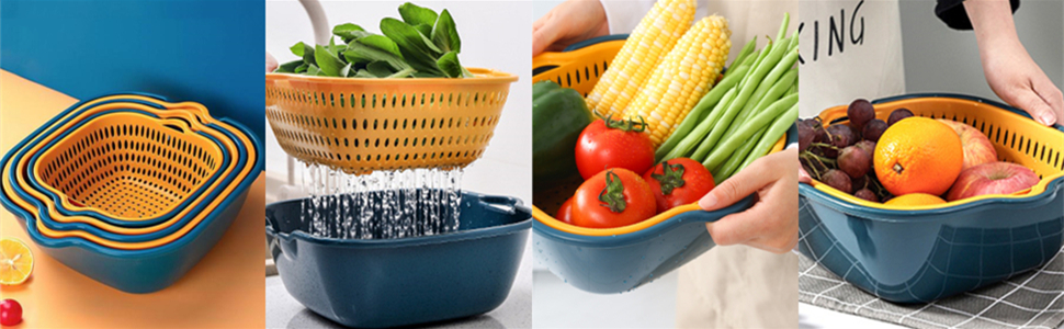  Vegetable Washing Baskets
