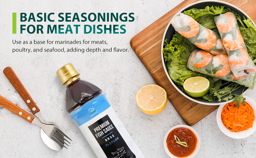 soeos, herb, spices, seasoning, fish sauce, sauces