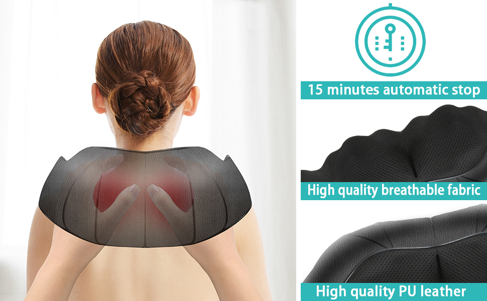 shiatsu neck and back massager