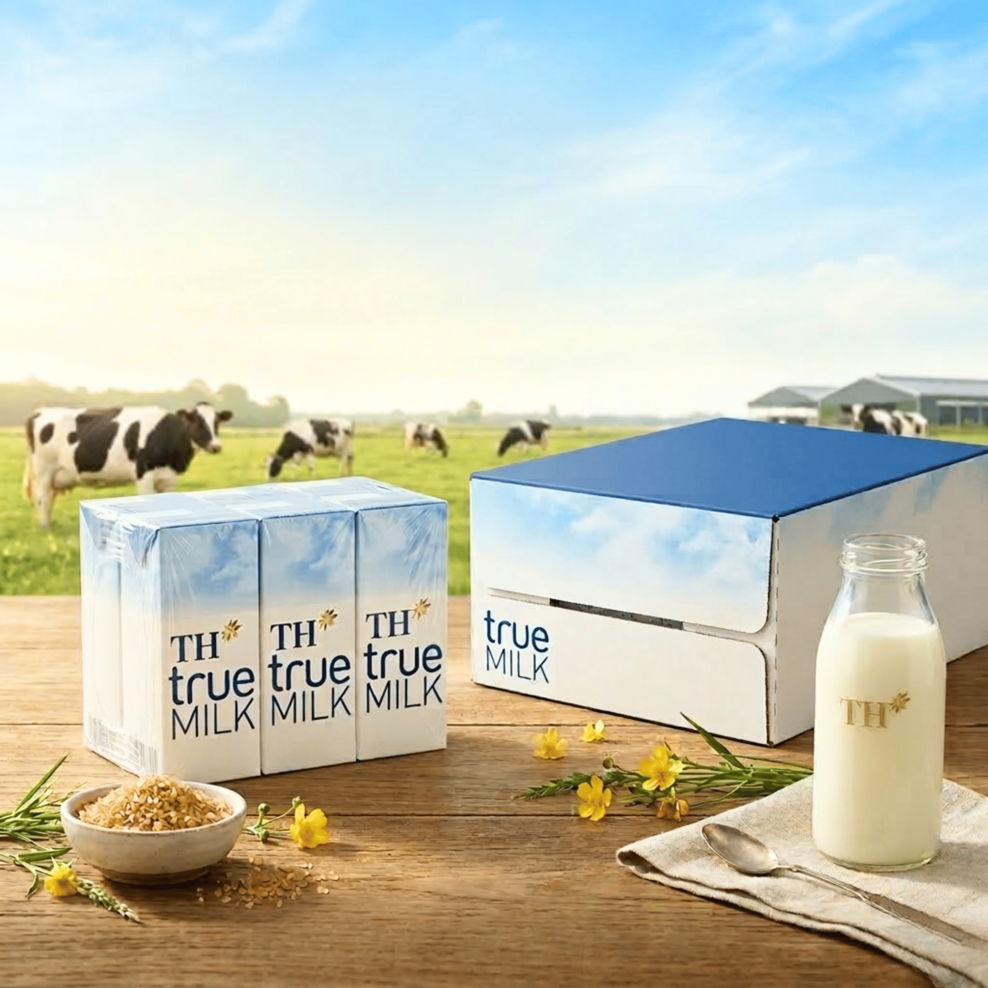 Get [TH] UHT Sweet Milk - 180ml (4 Packs) 1 each Delivered | Weee ...