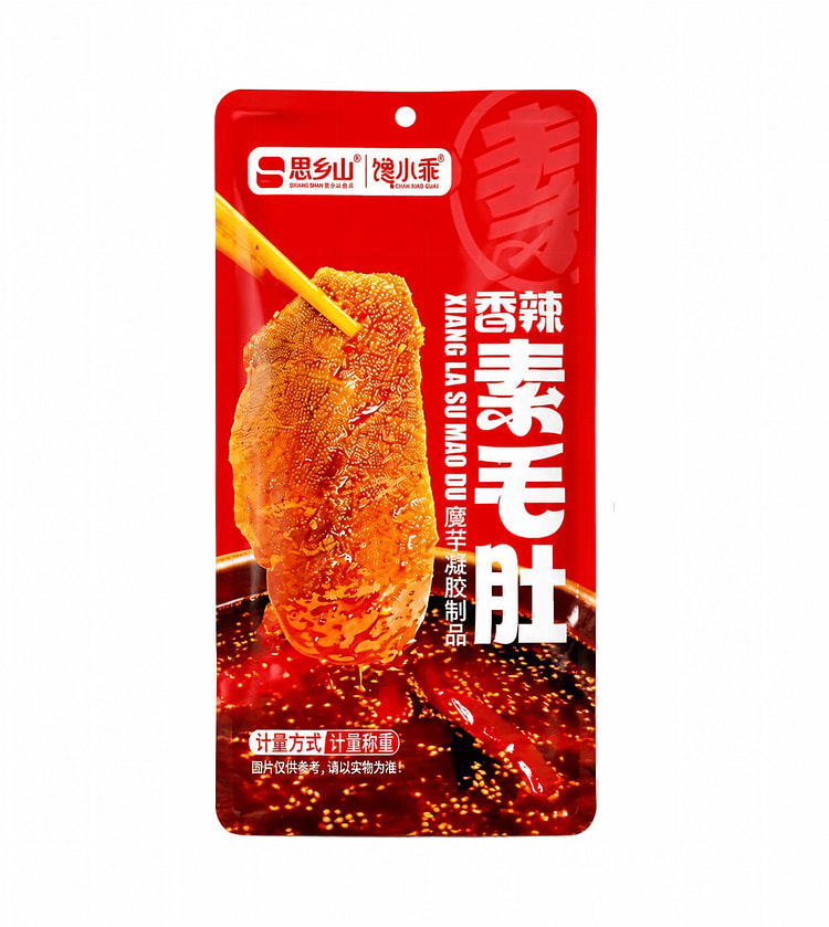 思乡山素毛肚香辣魔芋爽 18 克