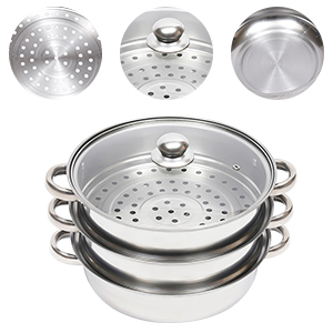 Three-layer Steamer