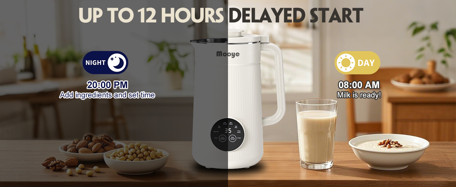 Mooye 豆漿機製作的燕麥奶